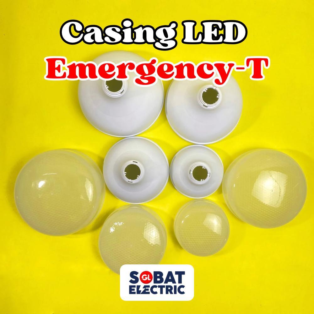 Casing LED Emergency T Bulb - Housing Lampu LED Emergency Jumbo