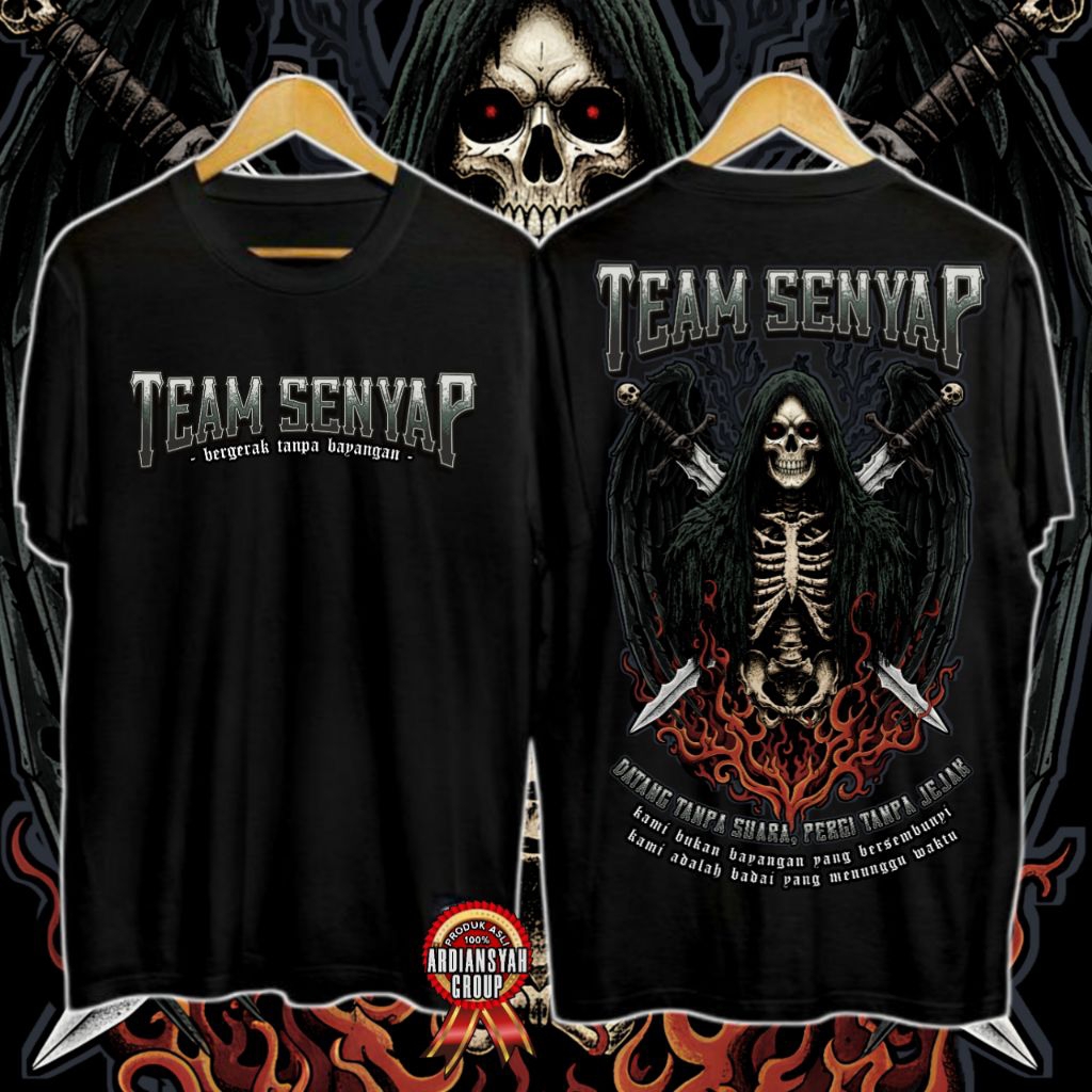 Kaos keren dewasa team senyap bisa COD