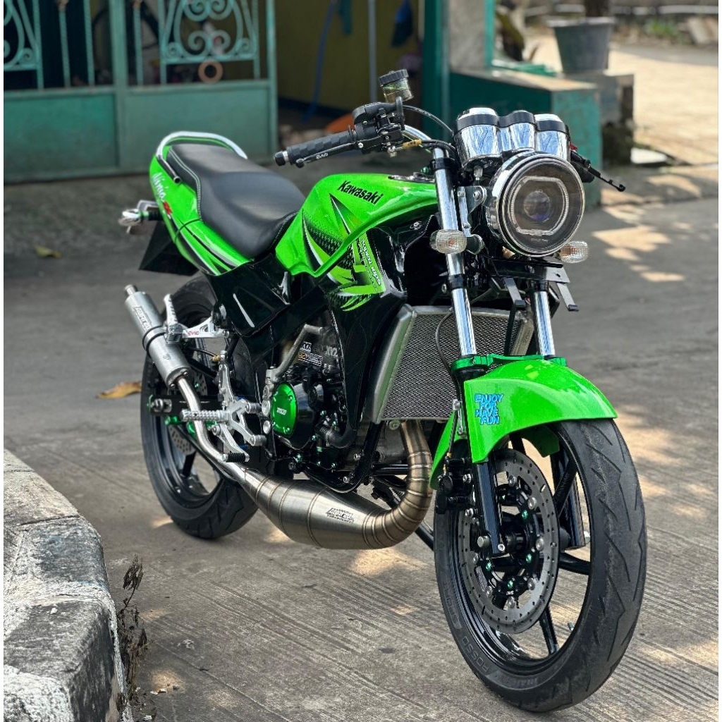 Knalpot ABRT20 Ninja R/SS Kobra Big Power 1 Stainless ORIGINAL PABRIK ABRT20