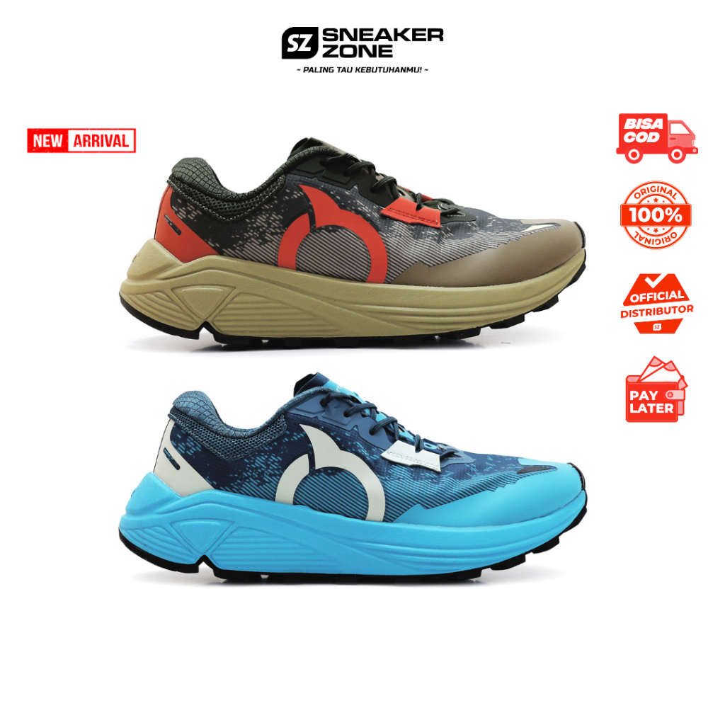 SEPATU TRAIL RUNNING ORTUSEIGHT RINJANI VIBRAM - SEPATU LARI TRAIL RUN GUNUNG ORTUSEIGHT