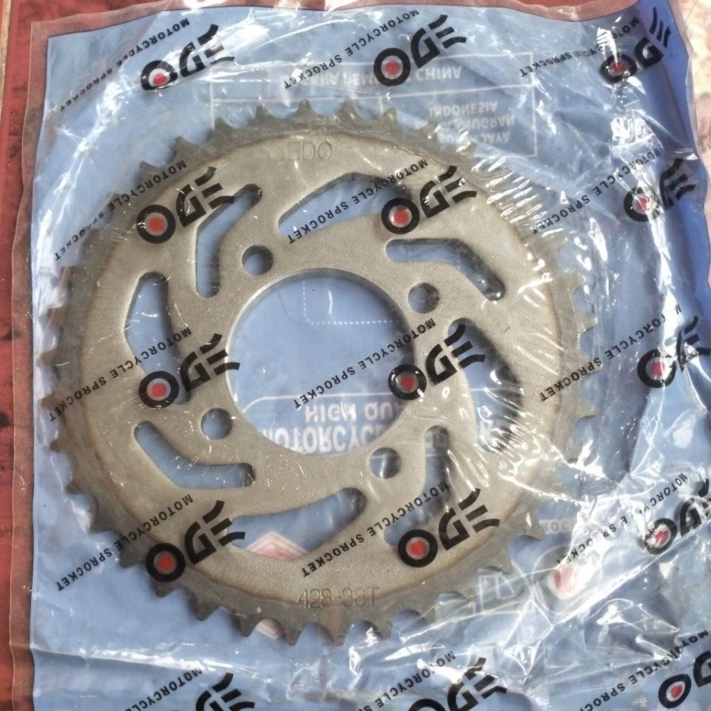 Gear Belakang Shogun Smash Satria Fu 38 T Edo