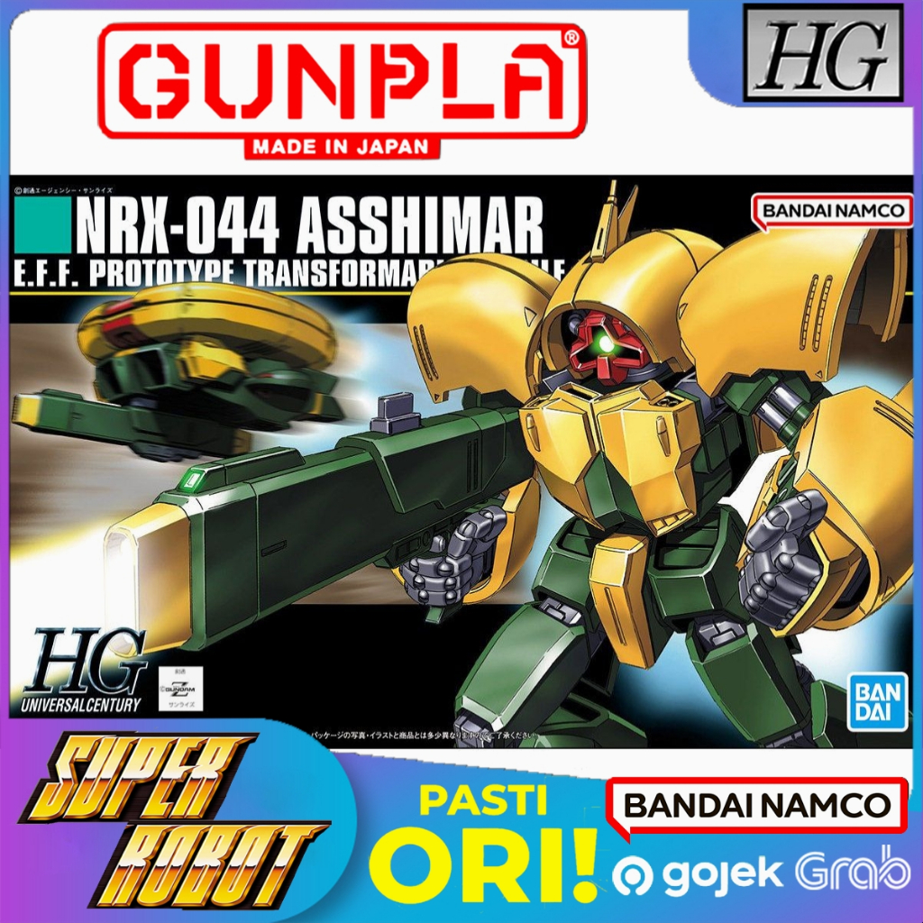 BANDAI HG NRX-044 Asshimar - HGUC