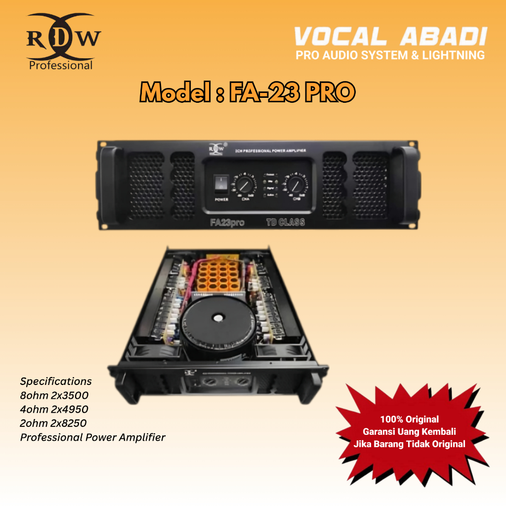 POWER RDW FA-23 PRO ORIGINAL
