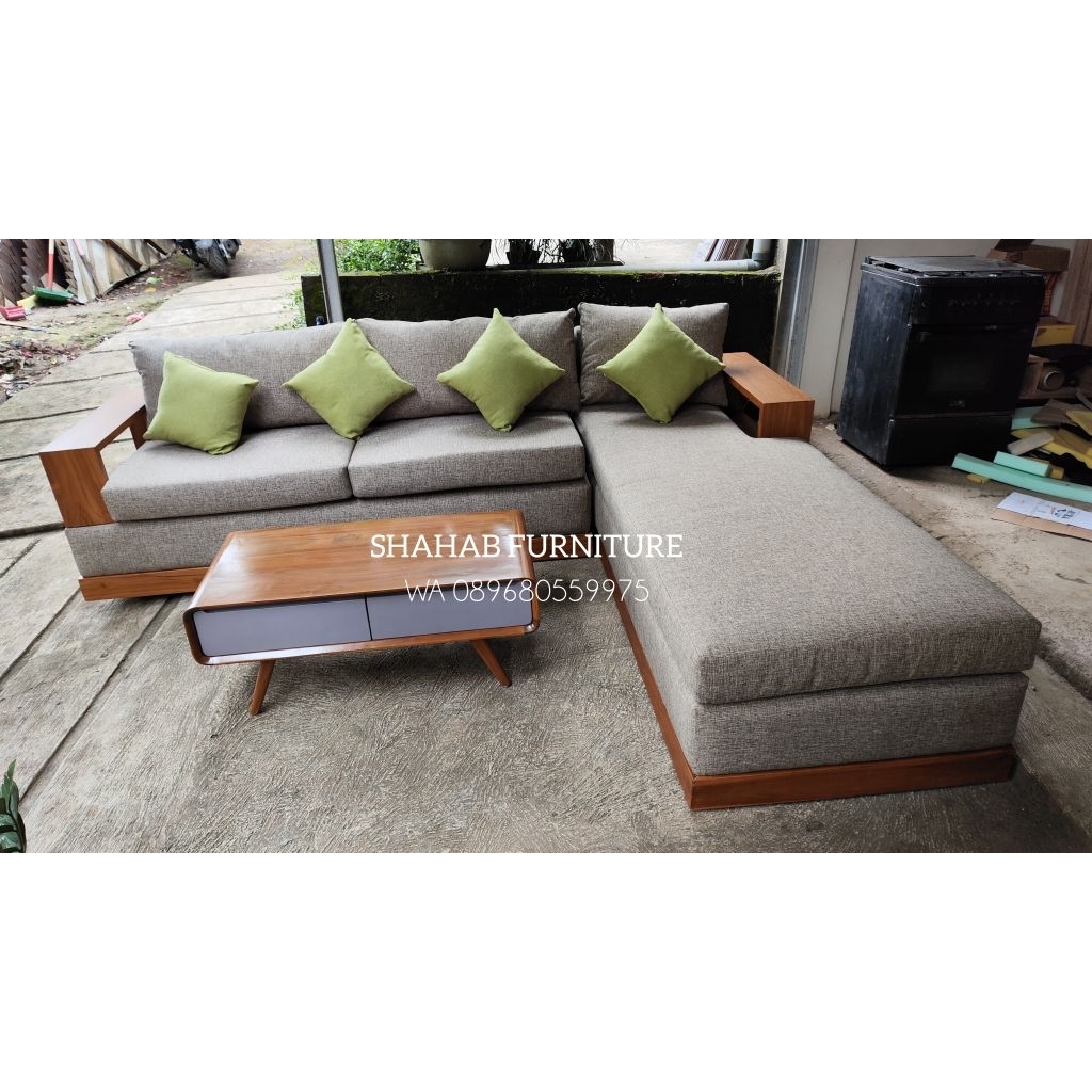 SOFA MINIMALIS | SOFA TAMU JATI | SOFA SUDUT SOFA L | SOFA SANTAI