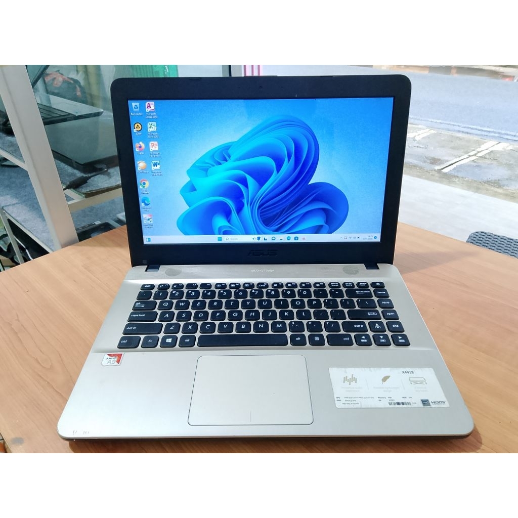 laptop Asus X441BA AMD A9-9125 Ram 8 SSD 128 Gb