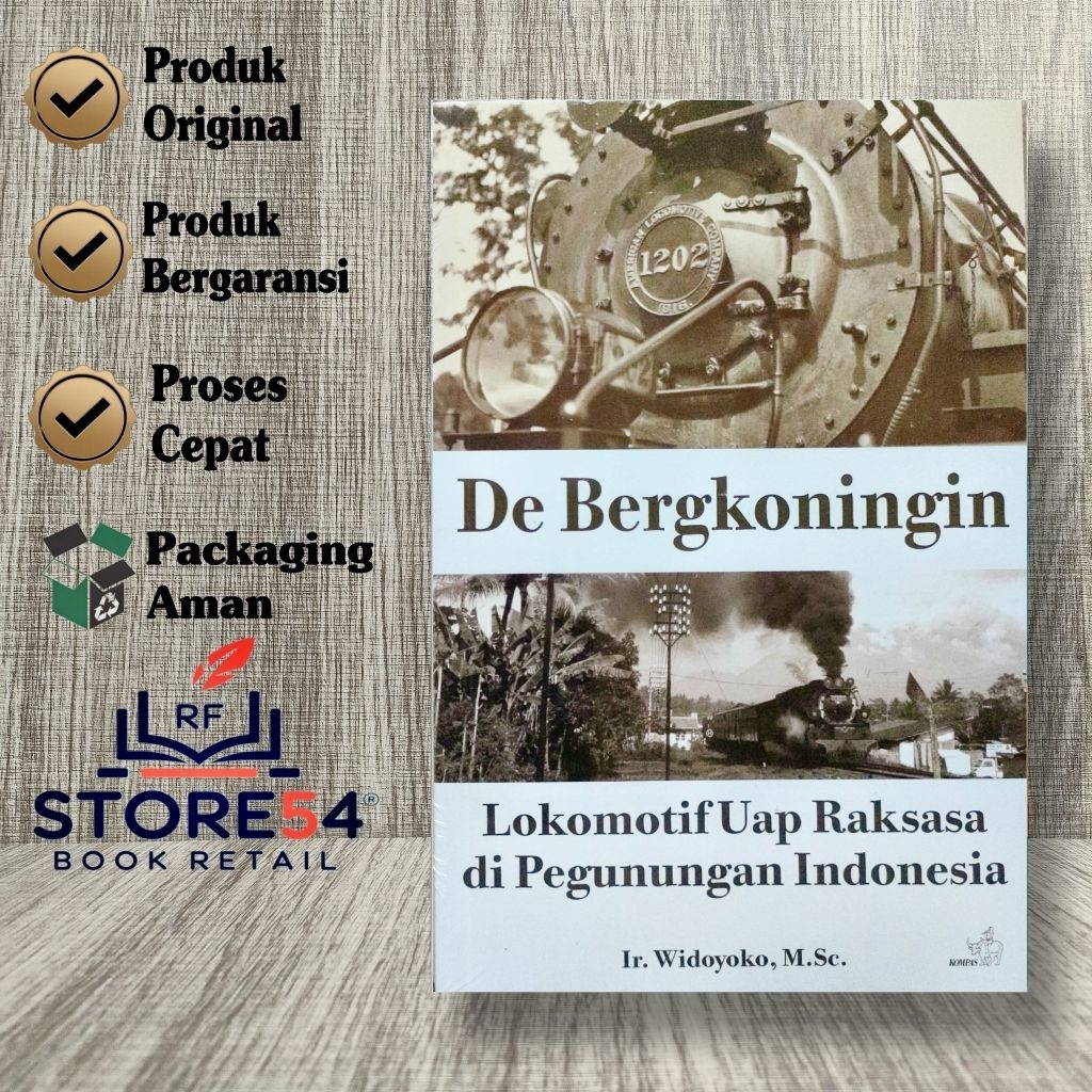 De Bergkoninging - Lokomotif Uap Raksasa di Pegunungan Indonesia