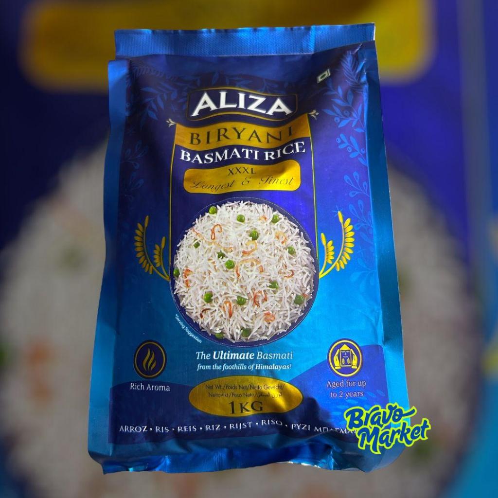 BERAS BASMATI ALIZA 1KG BERAS BASMATI 1KG BERAS BASMATI PREMIUM BERAS RENDAH GULA