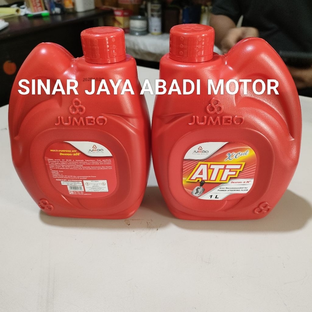 minyak power steering Atf 1liter jumbo x'cool