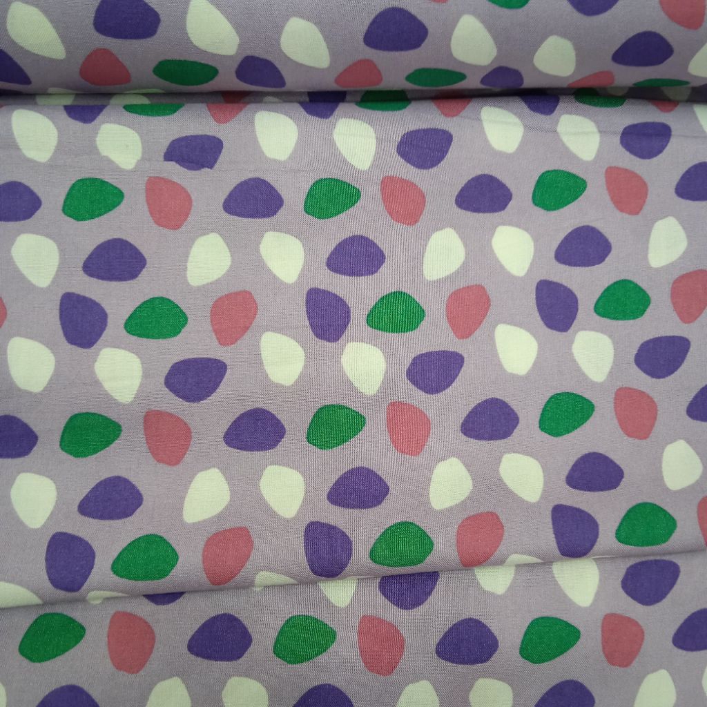 KAIN KATUN RAYON VISCOUS PREMIUM IMPORT POLKADOT