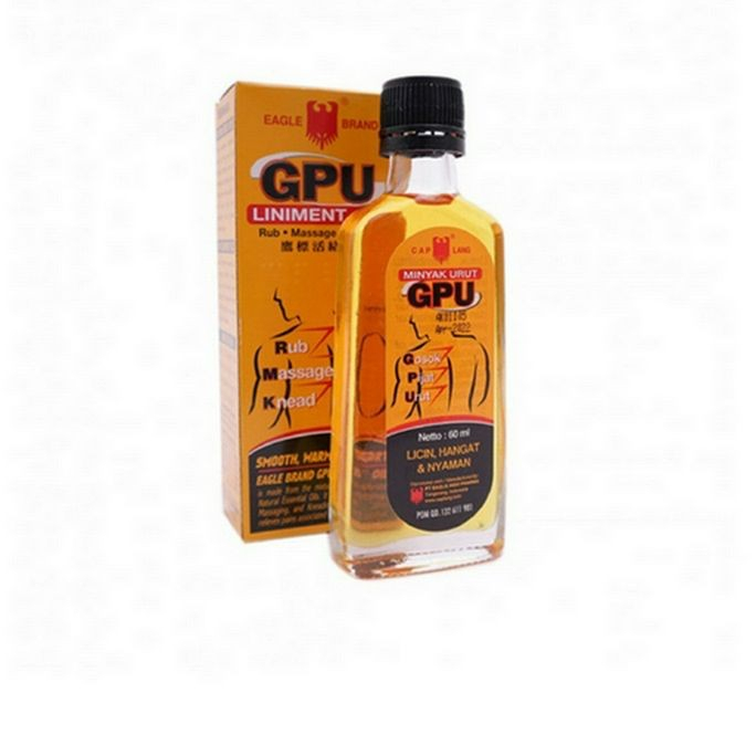 MINYAK URUT GPU CAP LANG 60ML