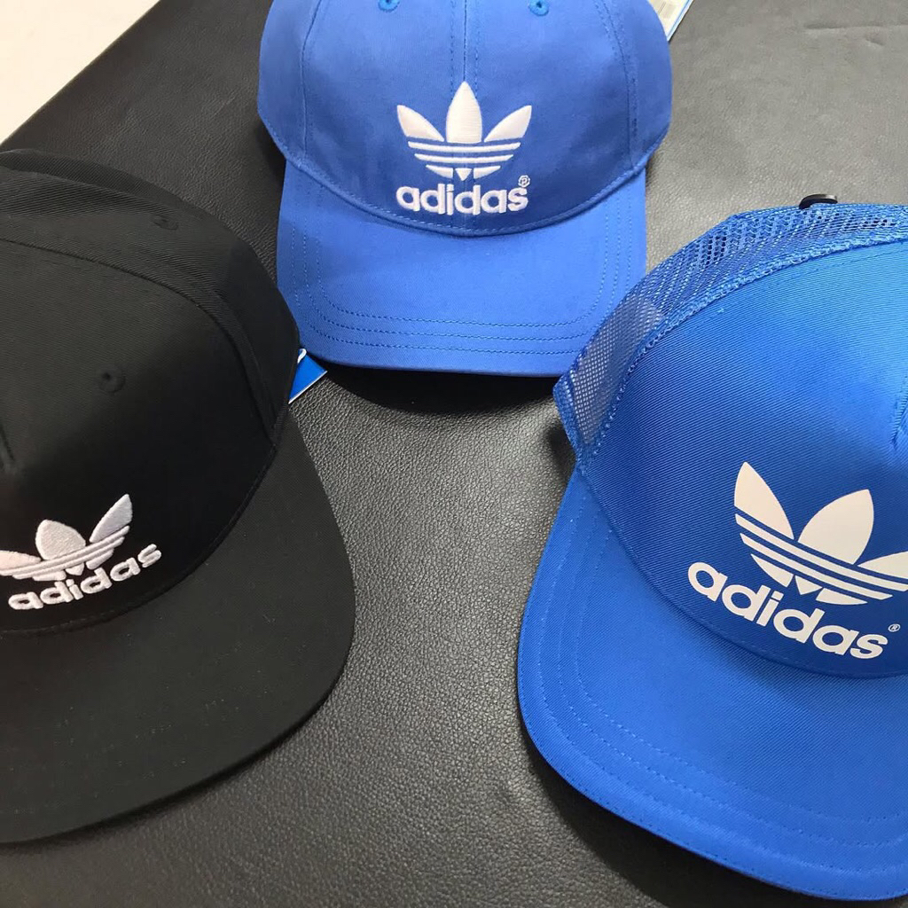 Adidas Original Iconic Cap Trefoil Snapback , Trucker And Baseball Cap  All Size In Adjusted Size  B