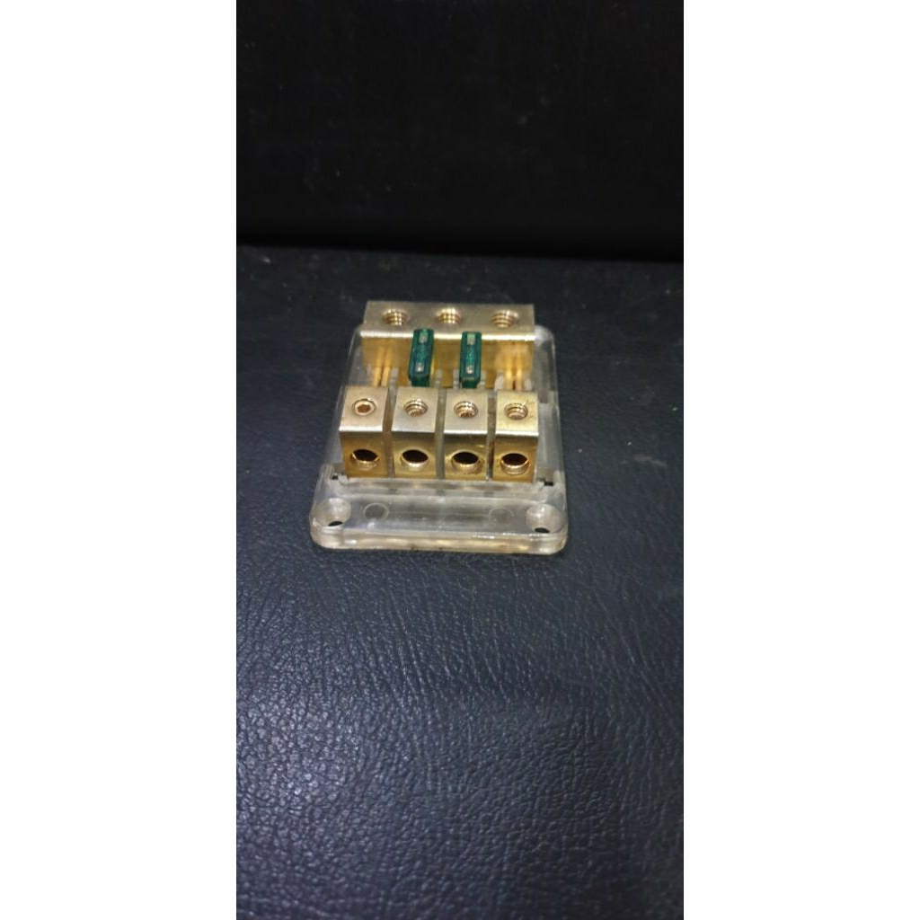Fuse block audio mobil sekring tancep bekas isi 4