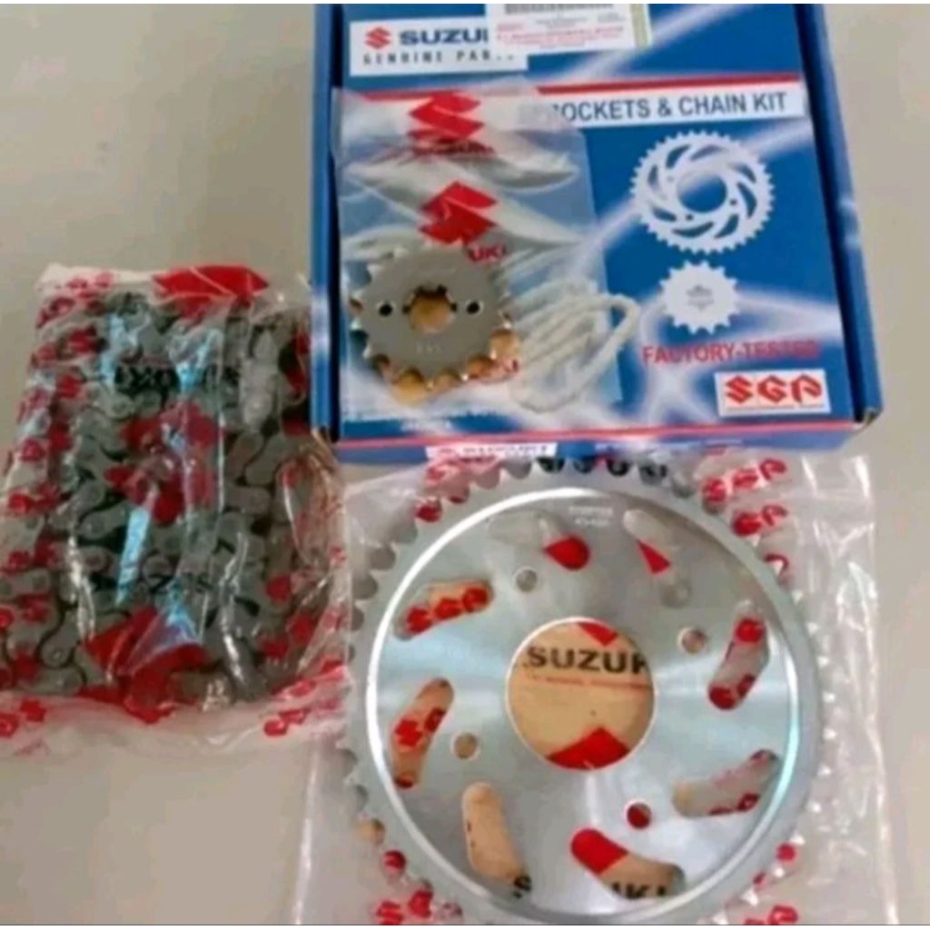 GEAR SET SUZUKI SATRIA FU 150 INJEKSI ORIGINAL Motor