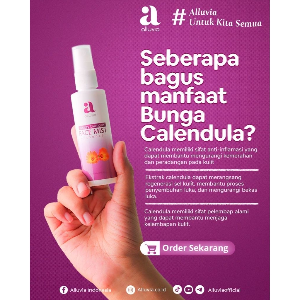 Alluvia Callendulla face mist original
