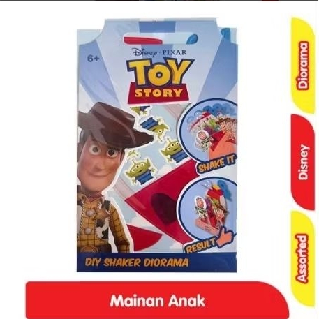Alfamart Disney Shaker Diorama Mainan Anak Assorted D125