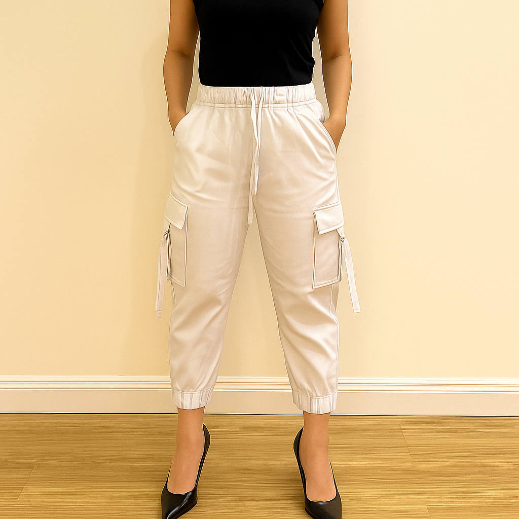 CELANA CARGO RING JUMBO WANITA / CELANA 7/8 JOGGER CARGO JUMBO SIMPLE ME