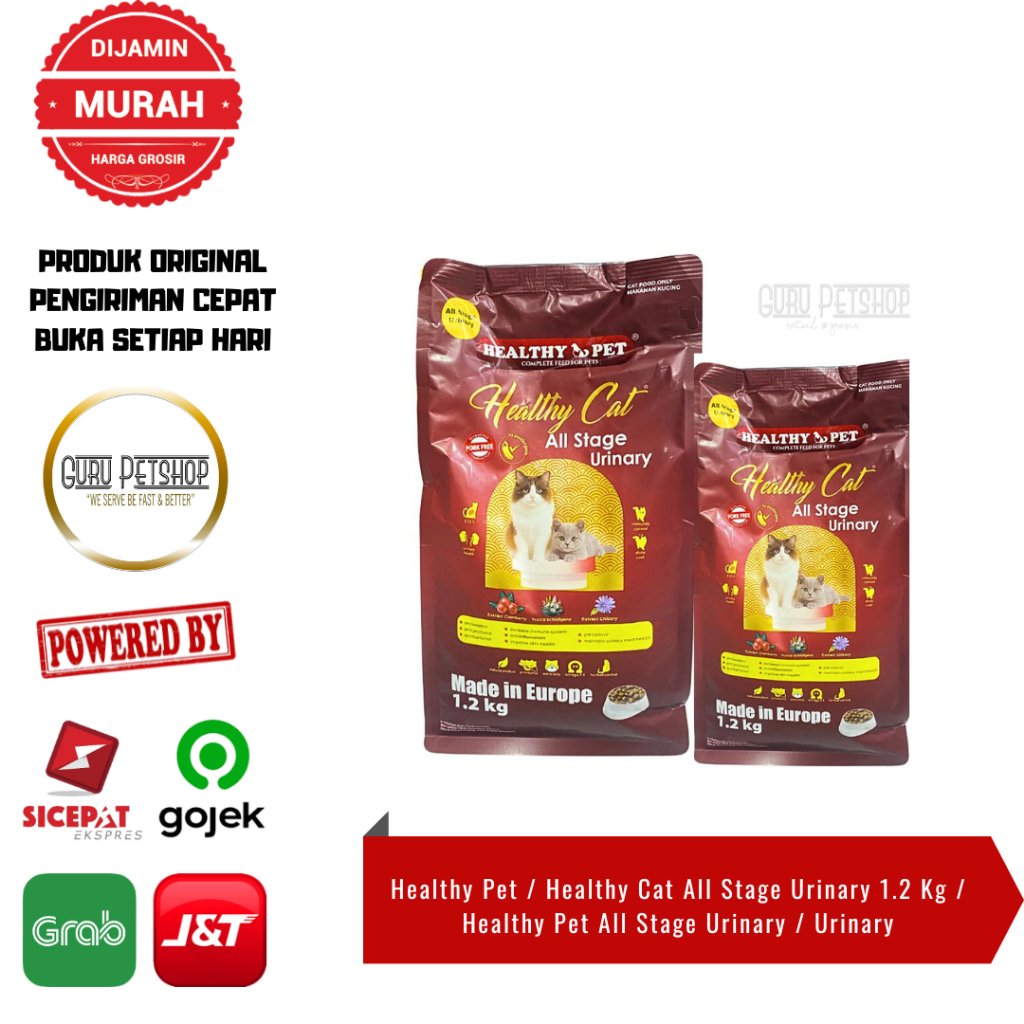 Healthy Pet / Healthy Cat All Stage Urinary 1.2 Kg / Healthy Pet All Stage Urinary / Urinary