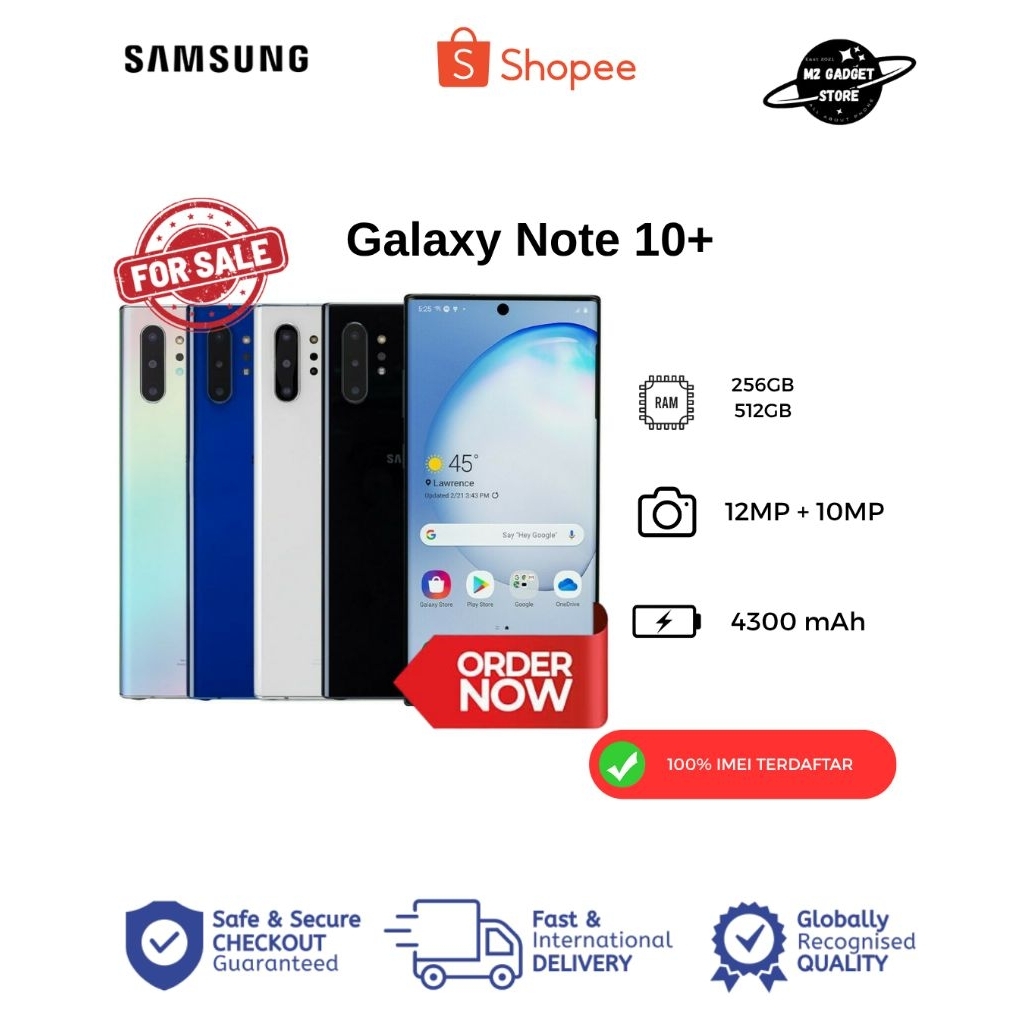 Samsung Galaxy Note 10+ SEIN