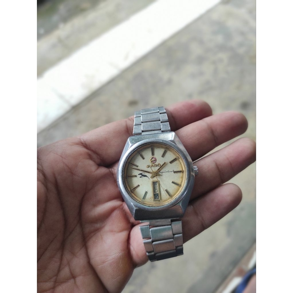 Jam Rado Otomatis Vintage