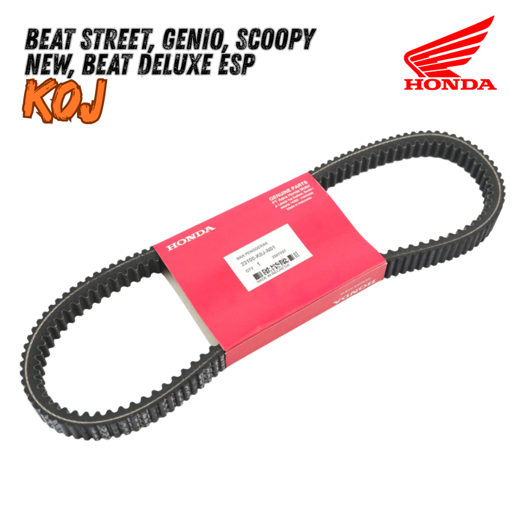 sparepart motor vanbelt beat deluxe - vanbelt genio KOJ