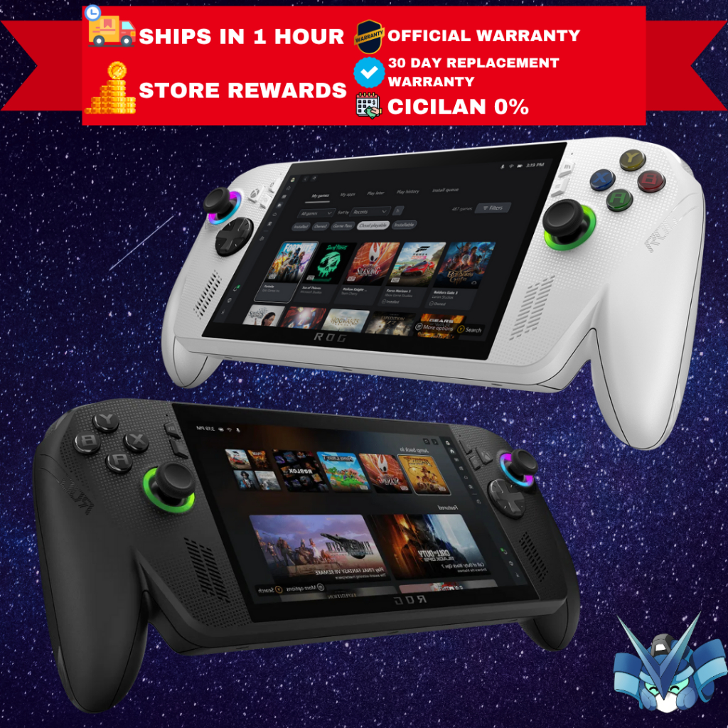 ASUS ROG XBOX ALLY X / ROG XBOX ALLY 512GB 1TB Handheld Gaming PC Portabel dengan Layar 120Hz