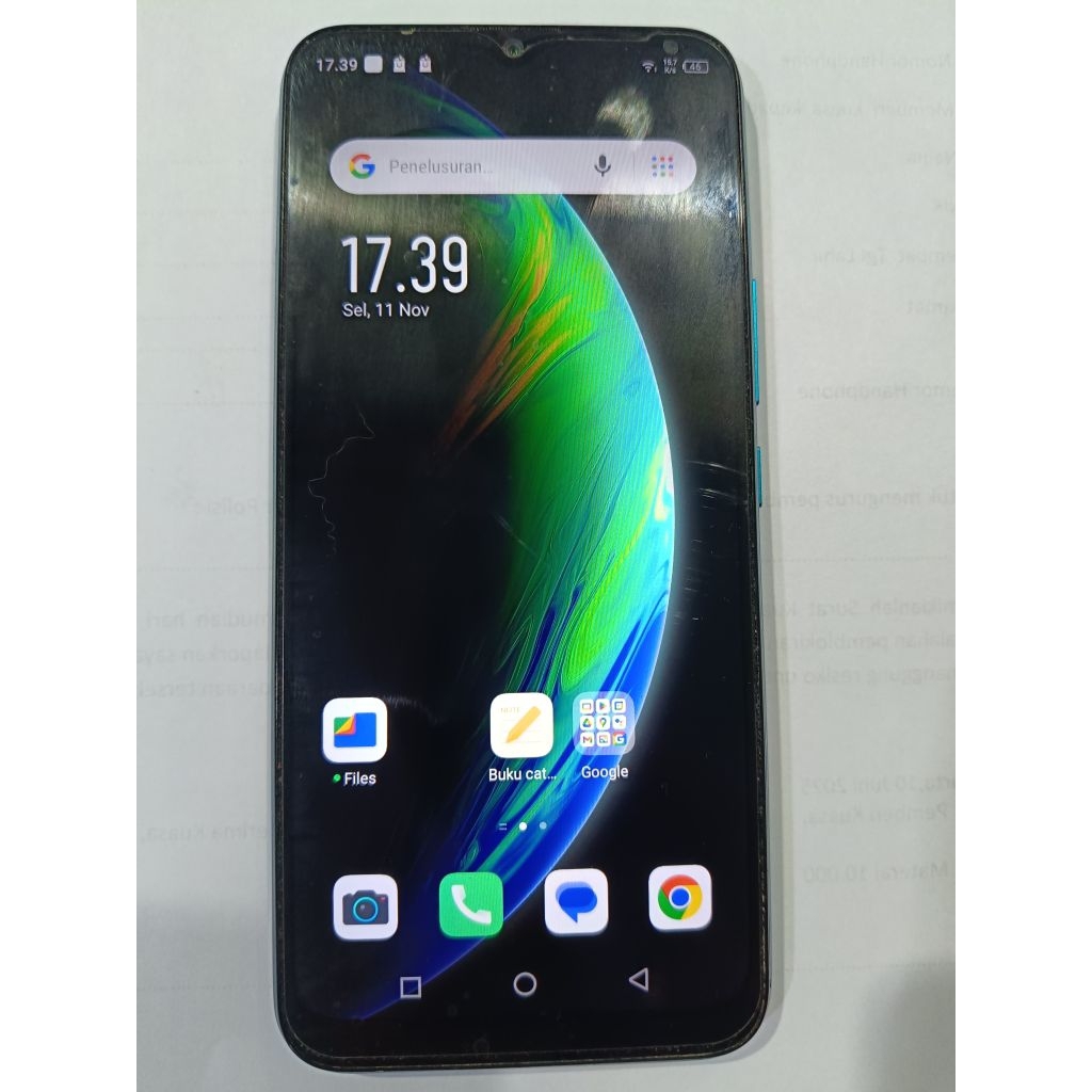 Hp Infinix Smart 5 second