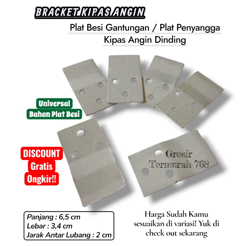 CANTOLAN KIPAS DINDING BESI PENAHAN KIPAS ANGIN DINDING BRACKET KIPAS ANGIN