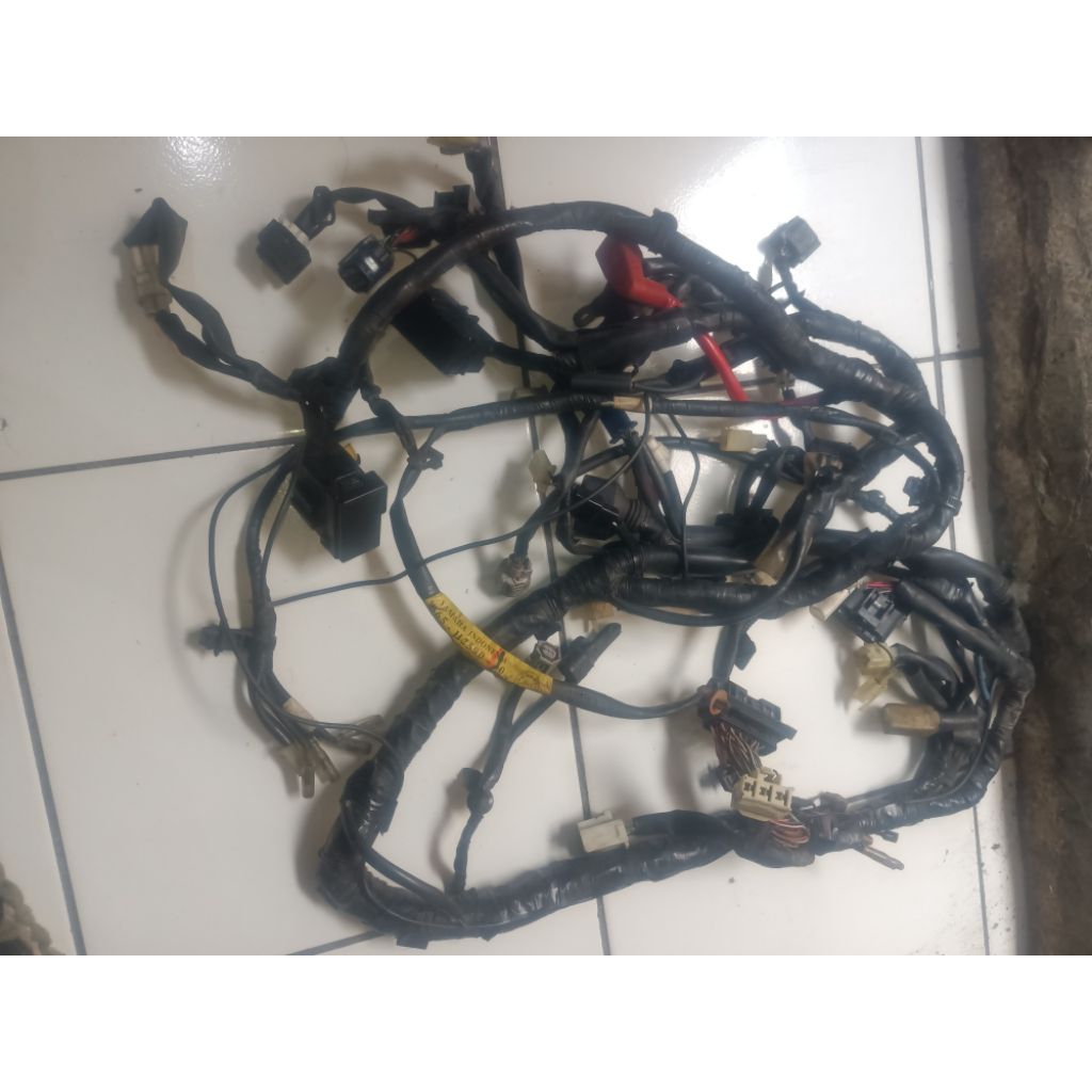 kabel body bodi  aerox old ABS 155 asli copotan original secen Yamaha komplit b65  h2590,10