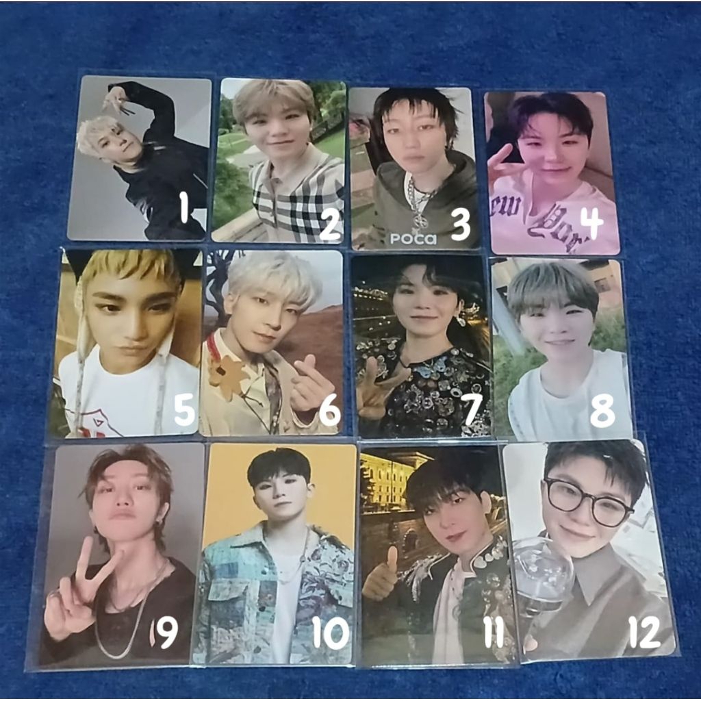 [CEK DESK] the 8 happy burstday hbd weverse pob woozi your choice beside shohikigen nagoya dome wonw