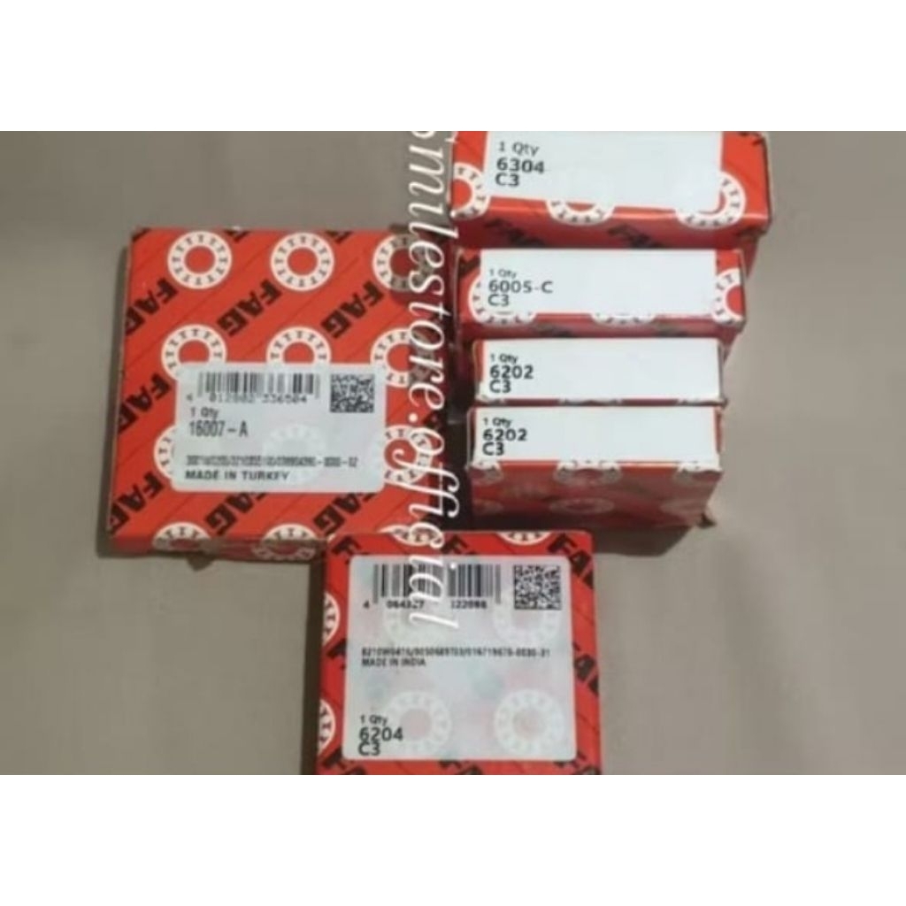 Bearing Laher Rasio Balancer Kawasaki Ninja R Ninja RR Fullset FAG C3 Hispeed