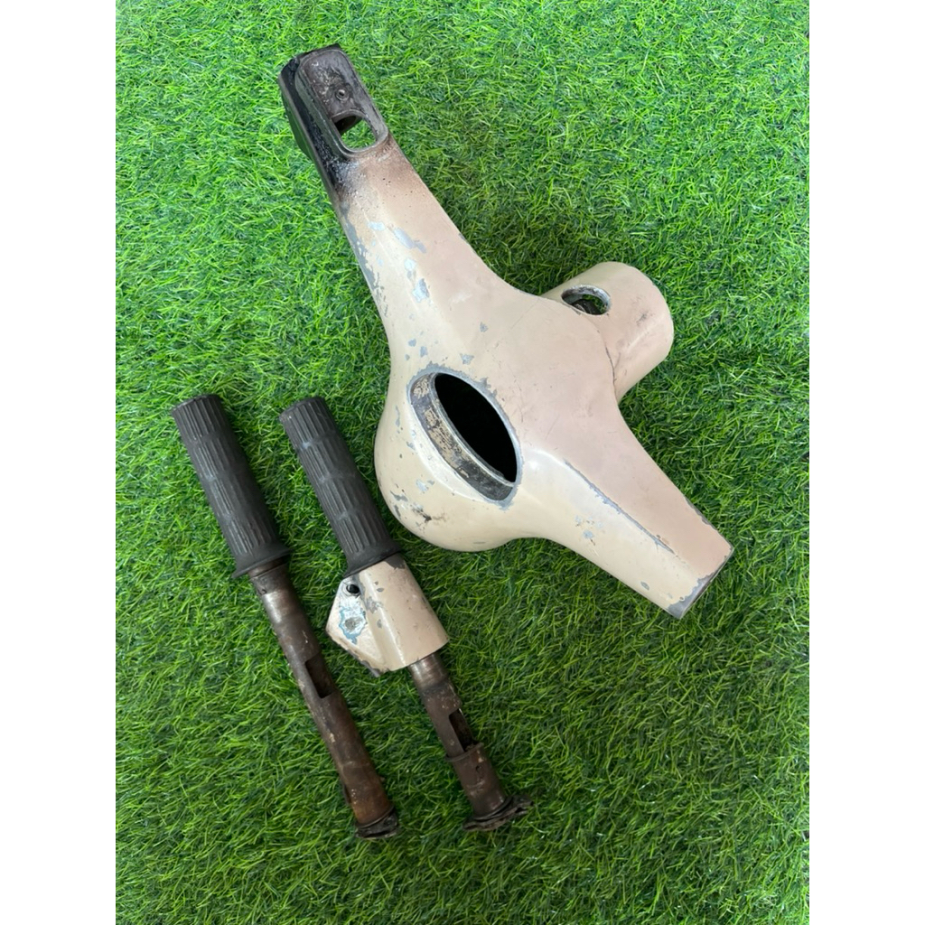 Stang vespa super tahun 66-73  original belum las leher aman