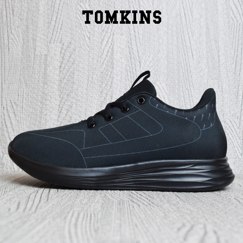 TOMKINS Amelie - Hitam Sepatu Sekolah Wanita