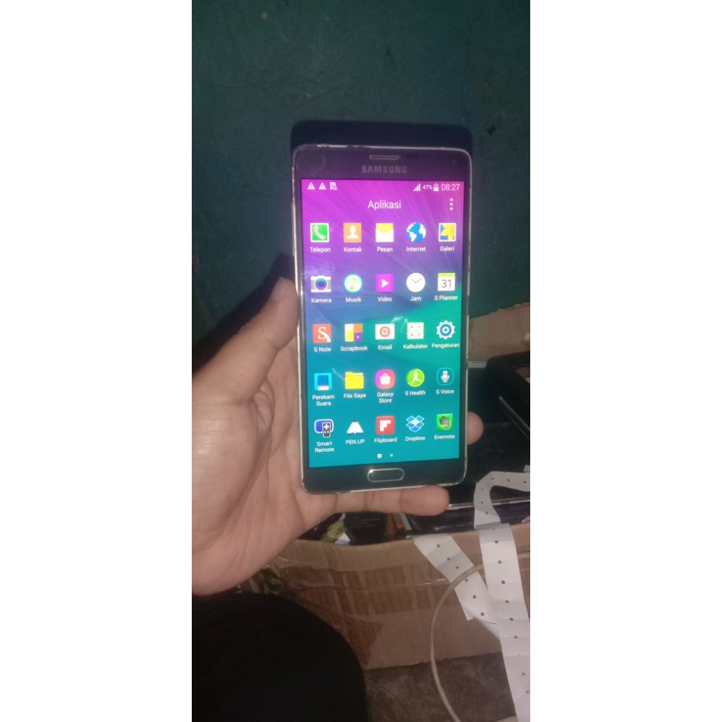 samsung galaxy note 4 n910h second layak pakai