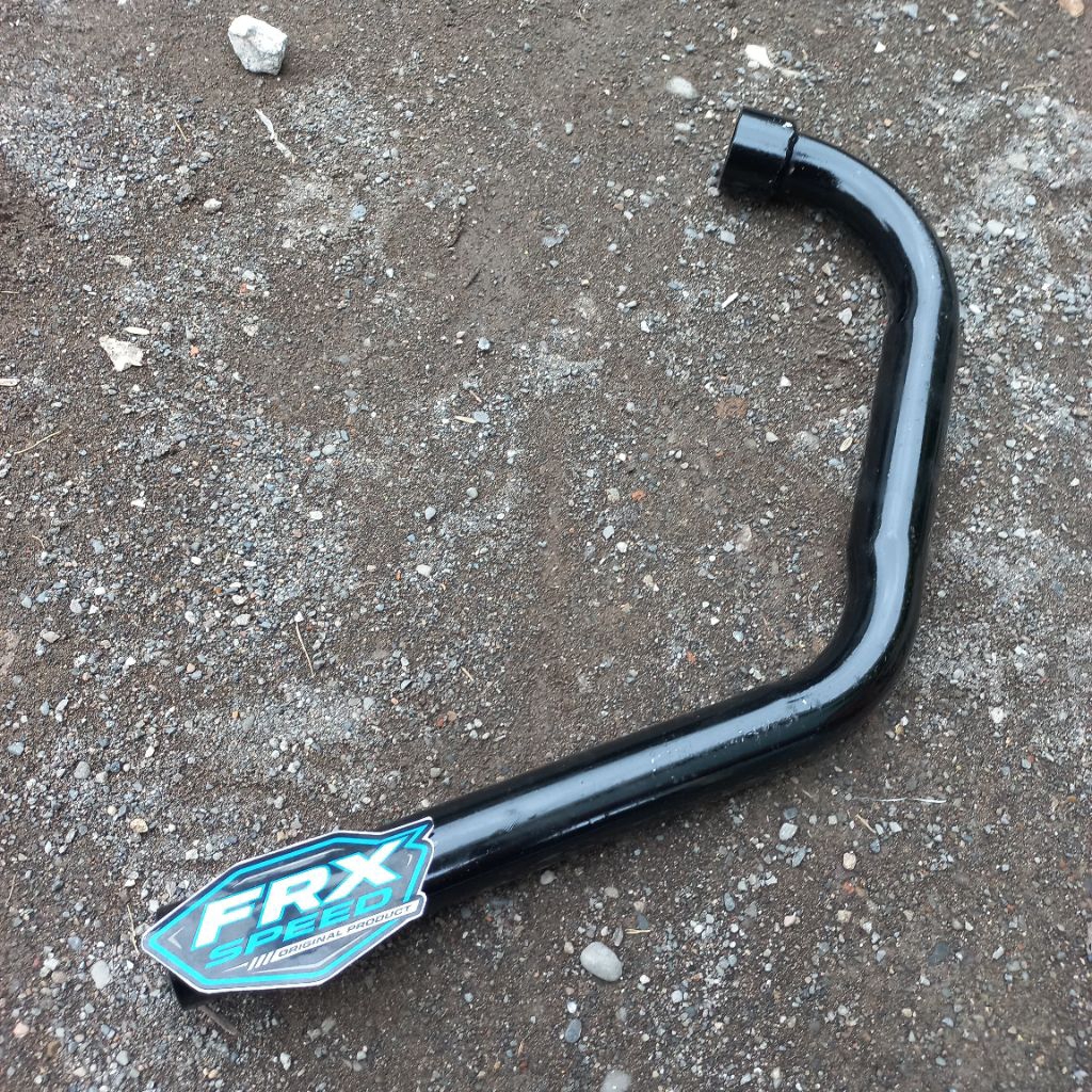 LEHERAN KNALPOT / SAMBUNGAN LEHERAN KNALPOT STANDAR MEGAPRO CB TIGER GL ORIGINAL FRX SPEED