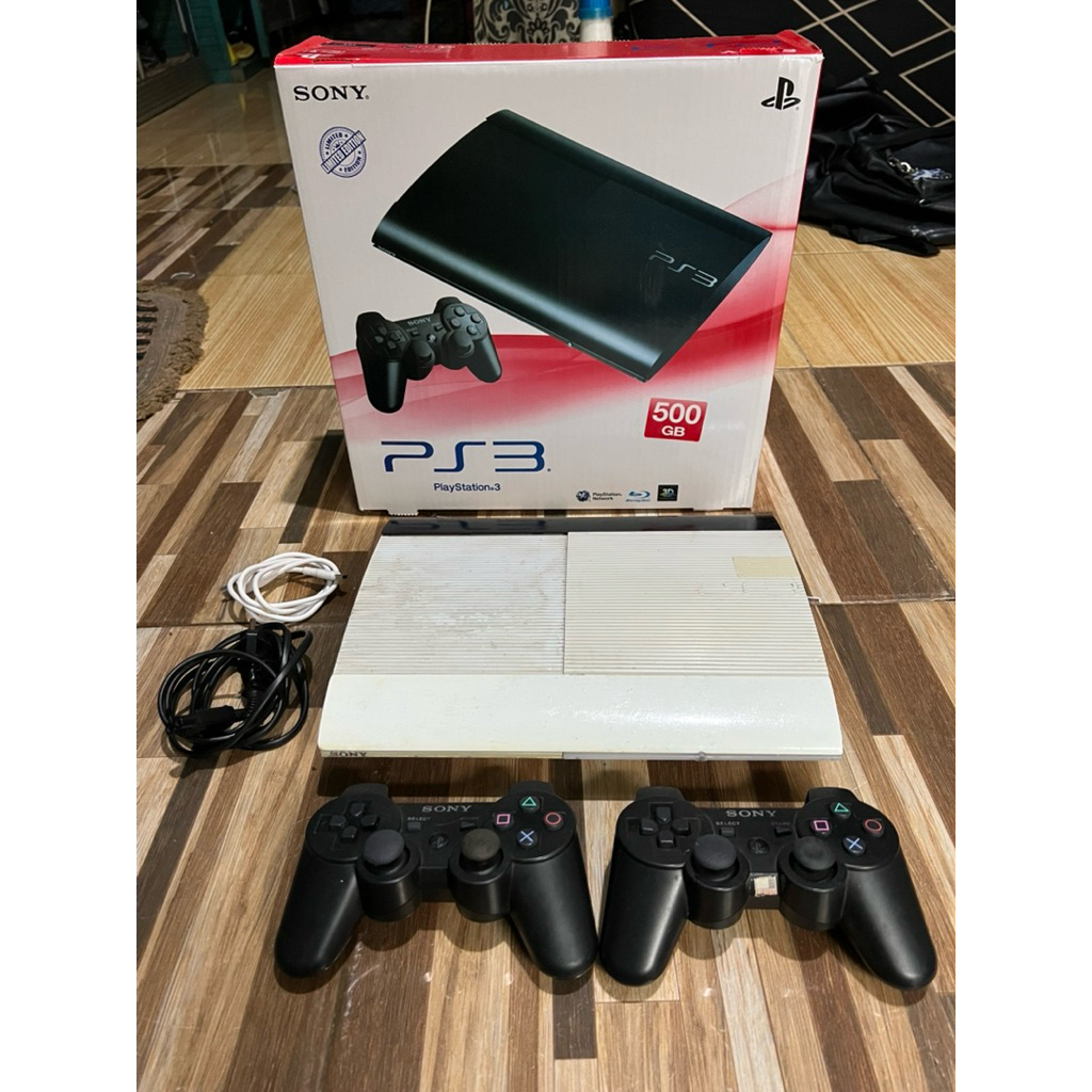 PS3 SuperSlim 500Gb seri 42 Fullset Hen Pro