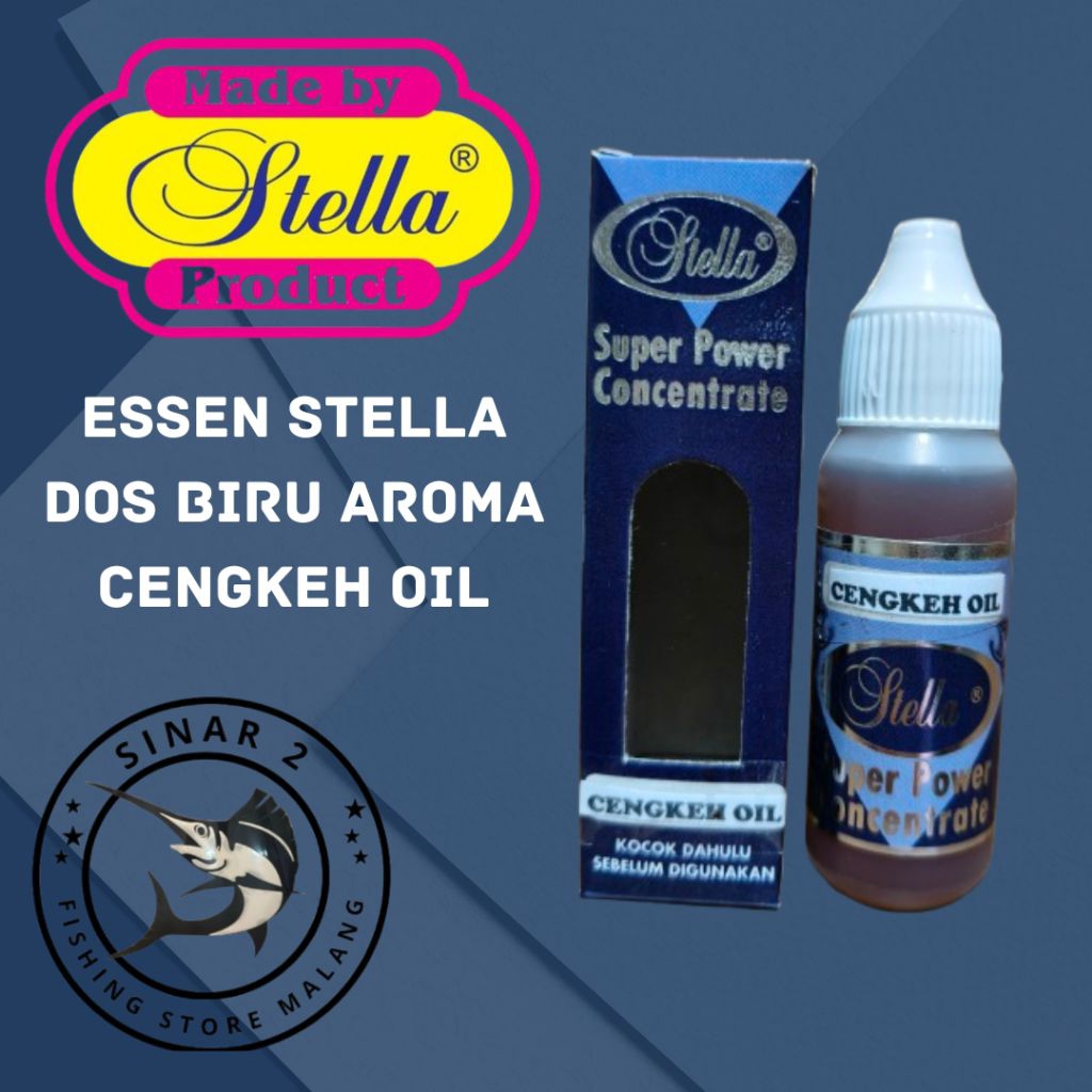 Essen Stella Dos Biru Aroma Cengkeh Oil 30 ml Premium