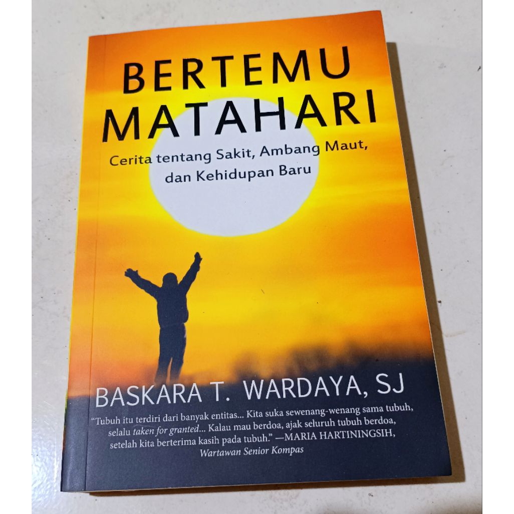 ( OBRAL ) BUKU MOTIVASI // PENGEMBANGAN DIRI // BERTEMU MATAHARI // ORIGINAL