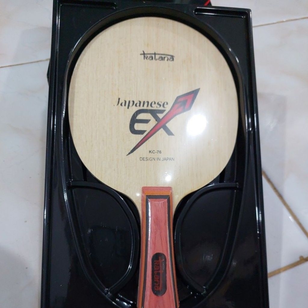 Blade Pingpong Katana KC-76/Bat tenis meja/Kayu Bat Pingpong Katana