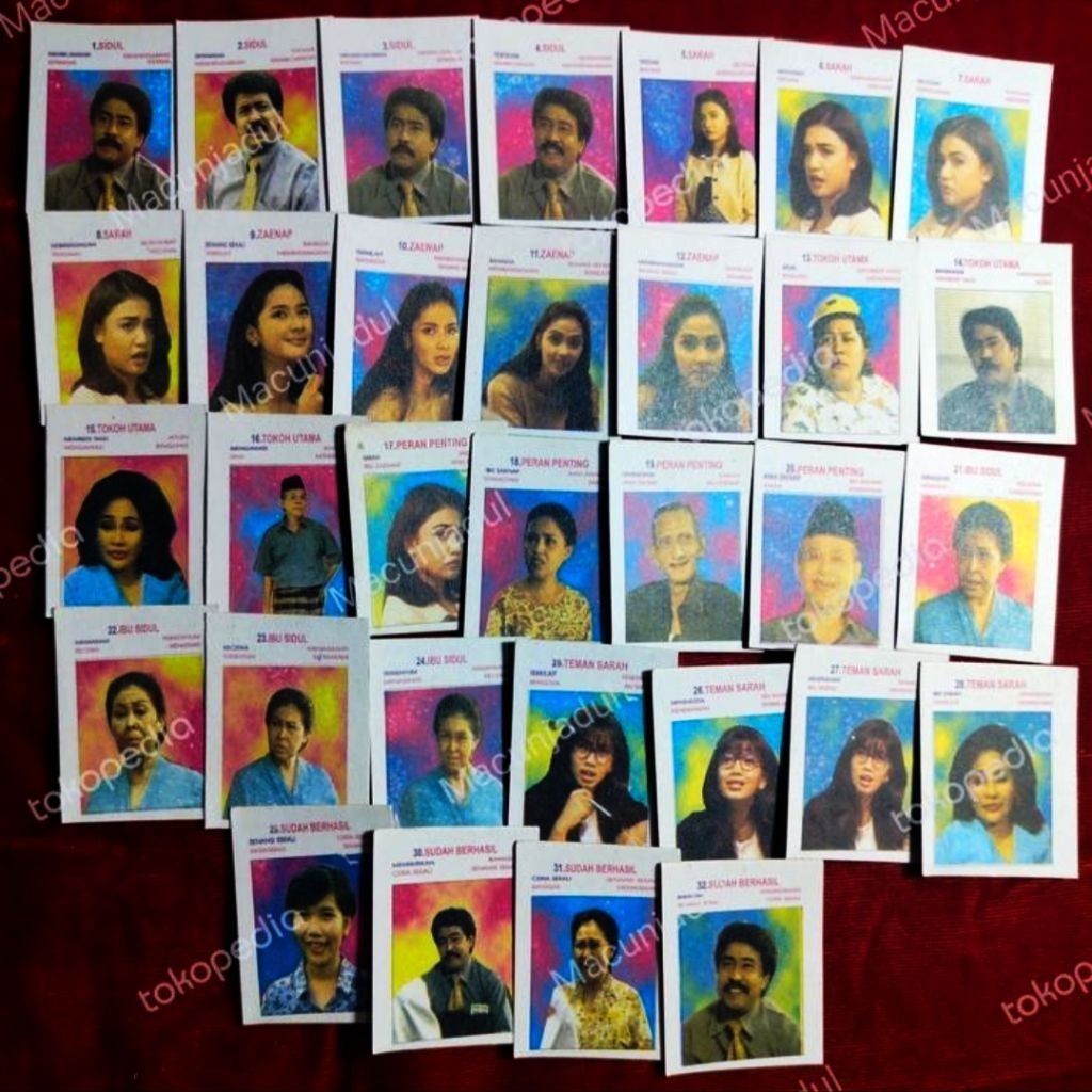 KWARTED KECIL SI DOEL ANAK SEKOLAHAN, GAMBARAN JADUL, UMBUL JADUL, MAINAN JADUL, MAINAN NOSTALGIA 90