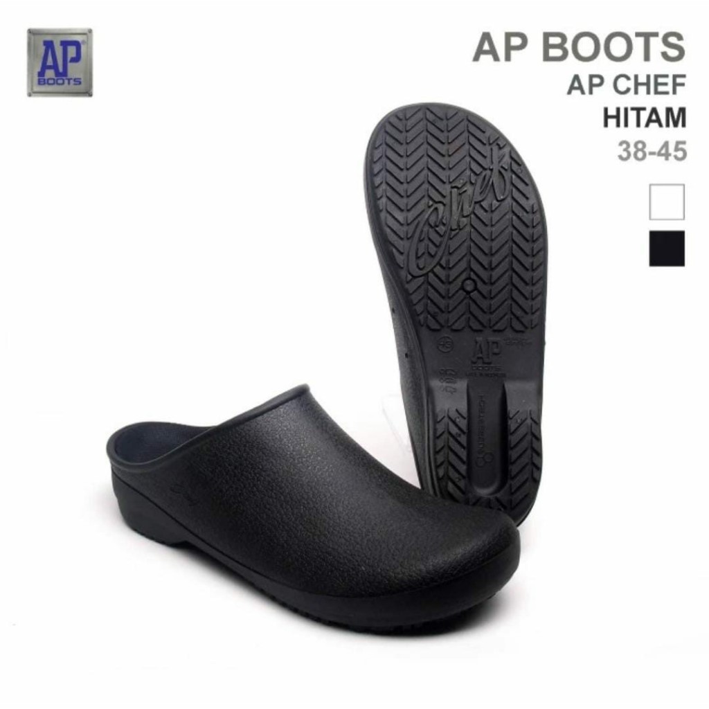AP BOOTS - AP CHEF BLACK