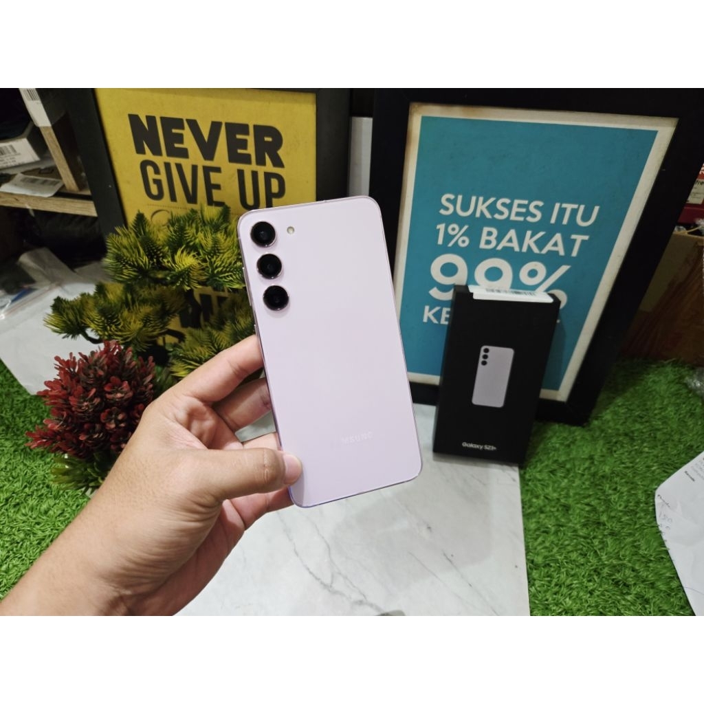 SAMSUNG S23 PLUS 5G RAM 8/256GB NO MINUS DUALSIM SEIN RESMI INDO SIAP PAKAI