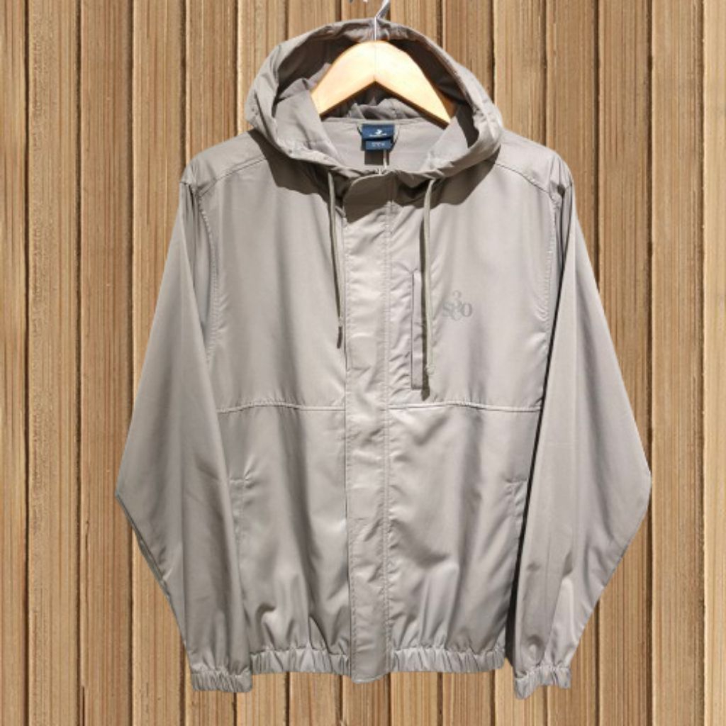 3Second Jaket Hoodie Parasut Zipper Pria Regular Fit 010525 Original