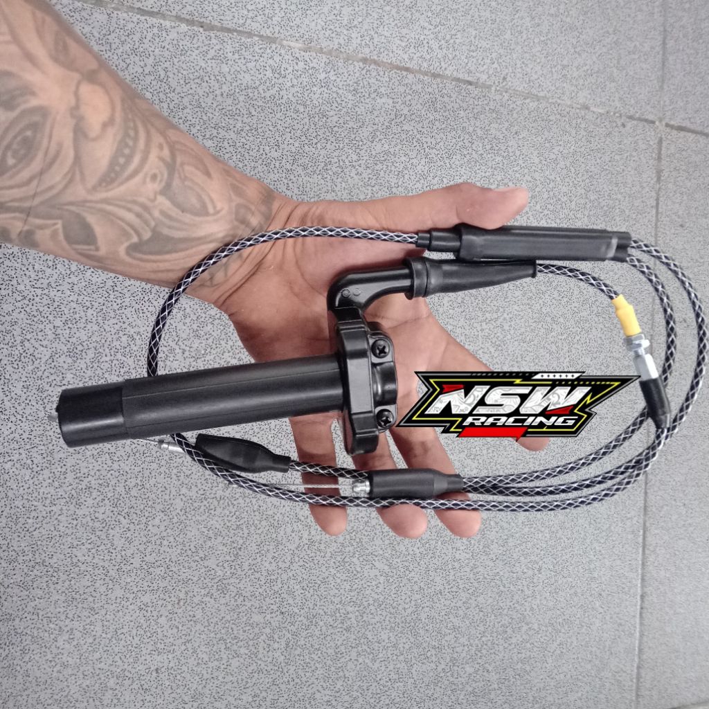 gas spontan ninja 2t yz pnp gas spontan yz kabel karbon cabang 2 ninja r ninja rr ninja ss