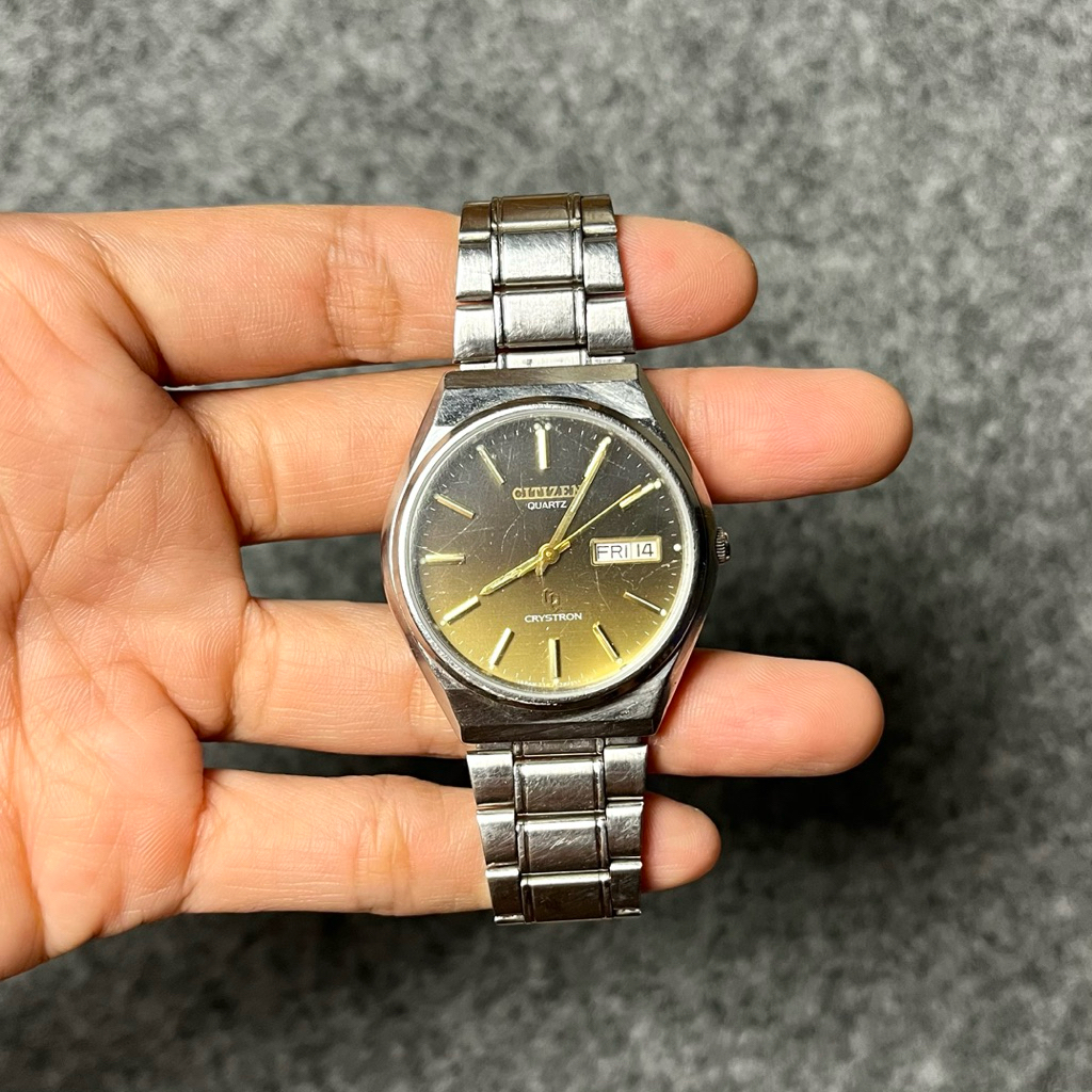 Jam tangan citizen second quartz