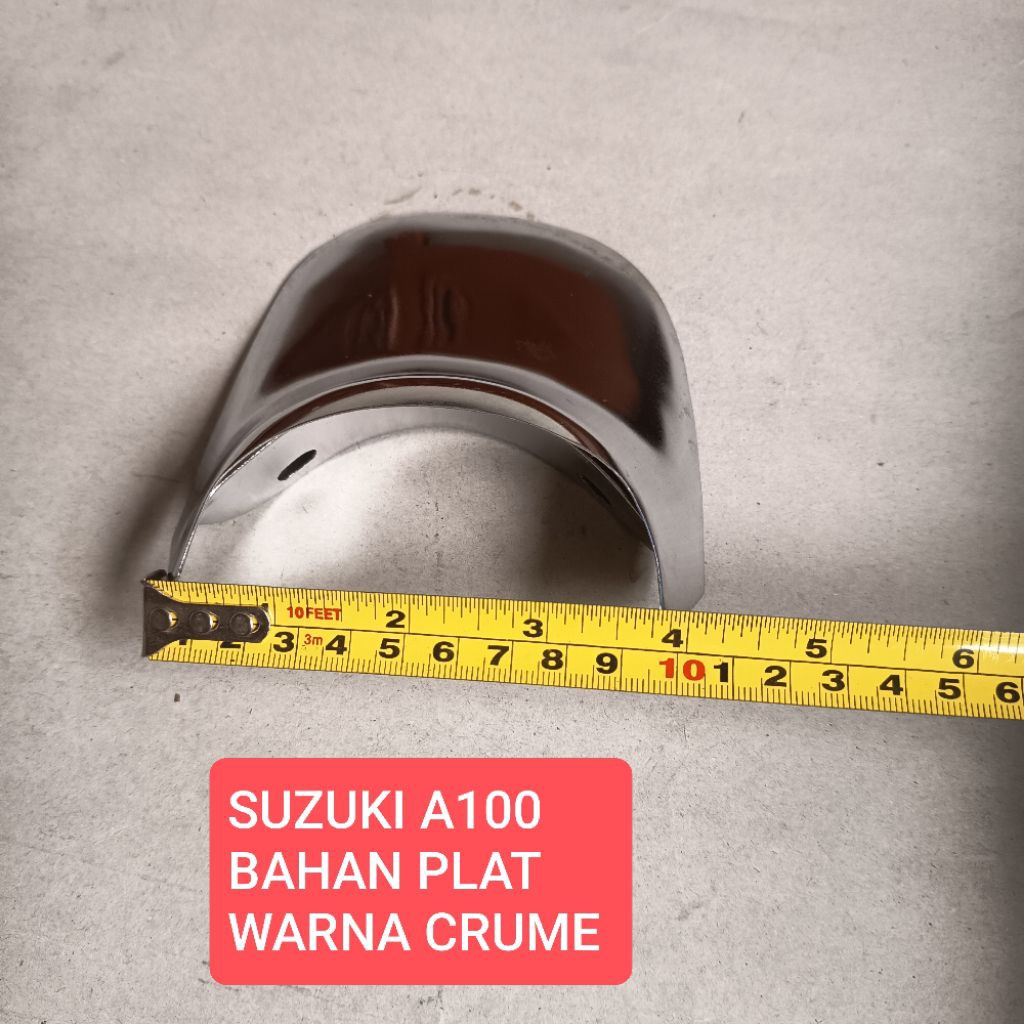 Buntut kepet spakbor slebor belakang Suzuki A100 A 100  plat CRUME