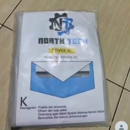 Plastik Cuci AC ukuran  1/2  - 1 PK. / Cover AC  1PK / Plastik Cuci AC