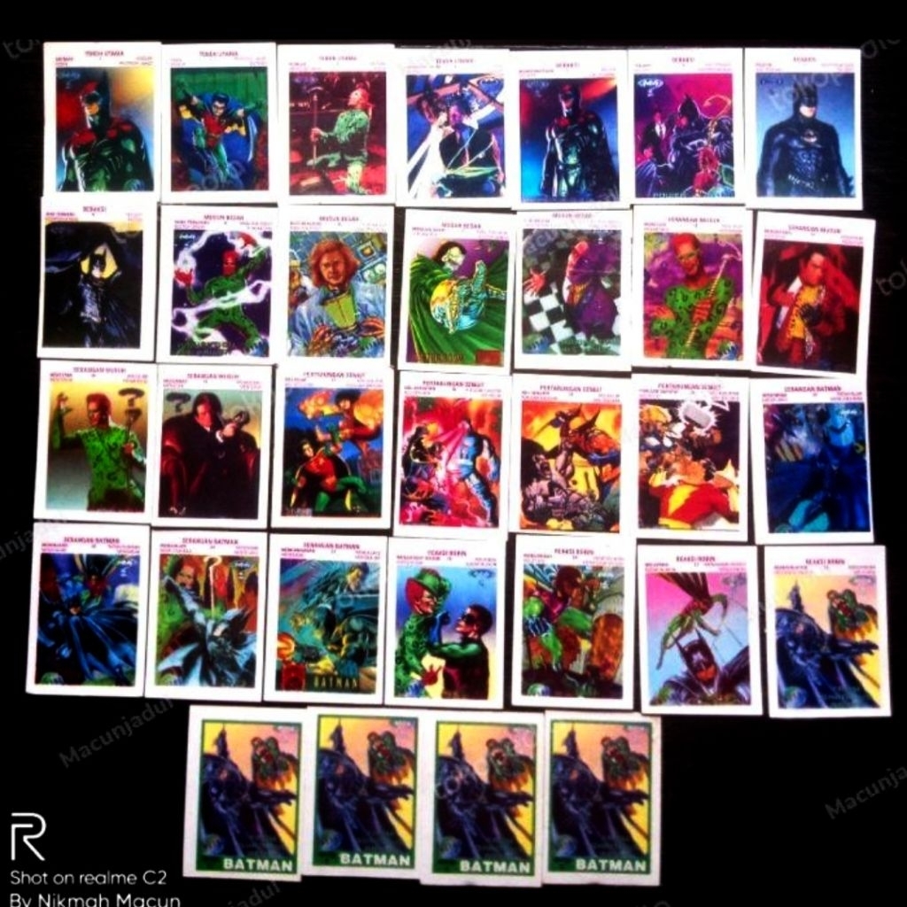 KWARTED KECIL BATMAN, KWARTED JADUL, GAMBARAN JADUL, UMBUL JADUL, MAINAN JADUL, MAINAN NOSTALGIA 90A