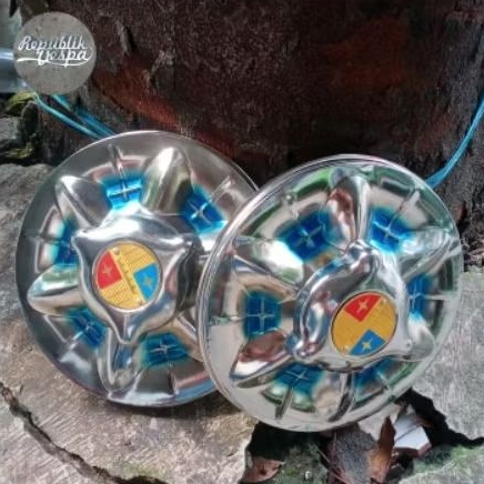 Wheeldop vespa R10 salip biru
