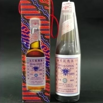 Minyak Gosok Cap Tawon Tutup Putih Asli Makassar