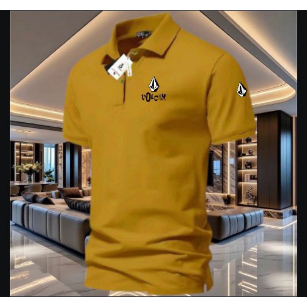 COD - POLO SHIRT PRIA- VOLCOM--- POLO DISTRO QUALITY PREMIUM